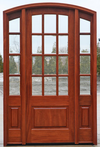 TRUE DIVIDED LITE   FRENCH ARCH TOP DOOR FOR SALE IN HAWAII