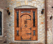 castle rustic wood tuscan  door for sale in hawaii